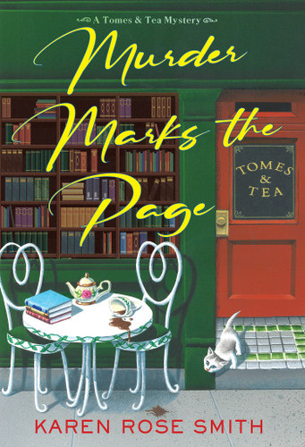 Murder Marks the Page (A Tomes & Tea Mystery Series) book cover by Karen Rose Smith