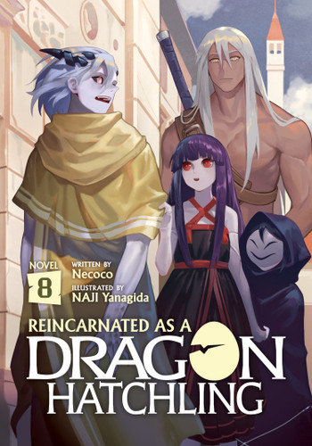 Reincarnated as a Dragon Hatchling (Light Novel) Vol. 8 (Reincarnated as a Dragon Hatchling (Light Novel)) book cover by Necoco