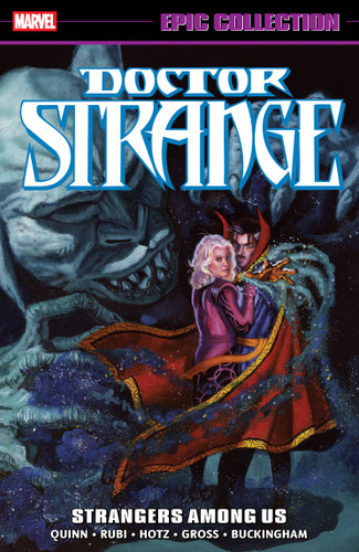 Doctor Strange Epic Collection: Strangers Among Us book cover by David Quinn, Marvel Various