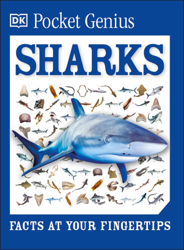 Pocket Genius Sharks: Facts at Your Fingertips (Pocket Genius) book cover by DK