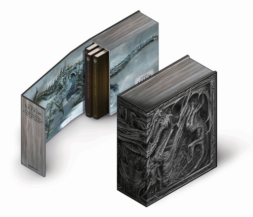 The Skyrim Library - Volumes I, II & III (Box Set) book cover by Bethesda Softworks