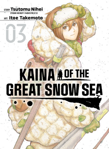 Kaina of the Great Snow Sea 3 (Kaina of the Great Snow Sea) book cover by Tsutomu Nihei