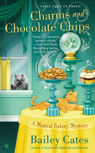 Charms and Chocolate Chips: A Magical Bakery Mystery (A Magical Bakery Mystery) book cover by Bailey Cates