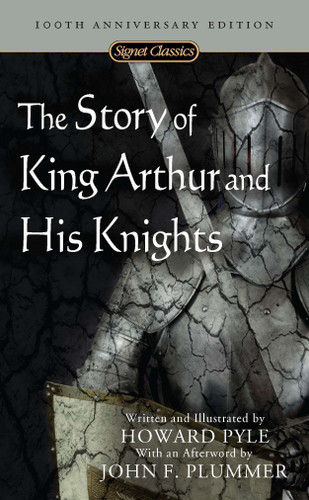 The Story of King Arthur and His Knights book cover by Howard Pyle