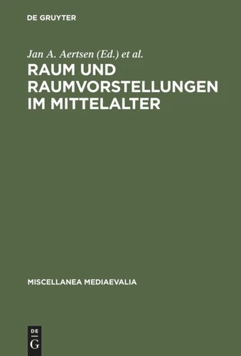 Raum und Raumvorstellungen im Mittelalter book cover by 