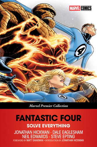 Fantastic Four: Solve Everything [Marvel Premier Collection] (MARVEL PREMIER COLLECTION) book cover by Jonathan Hickman