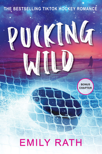 Pucking Wild: A Reverse Age Gap Hockey Romance (Jacksonville Rays Hockey) book cover by Emily Rath