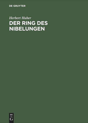 Der Ring des Nibelungen book cover by Herbert Huber