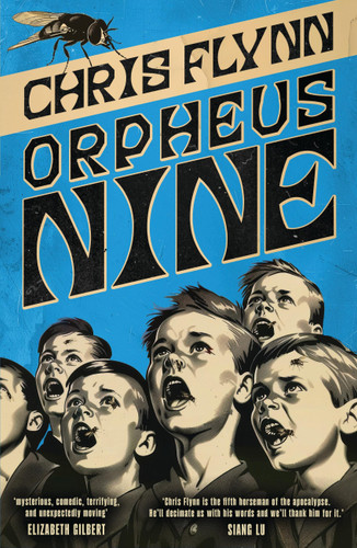 Orpheus Nine book cover by Chris Flynn