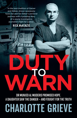 Duty to Warn book cover by Charlotte Grieve