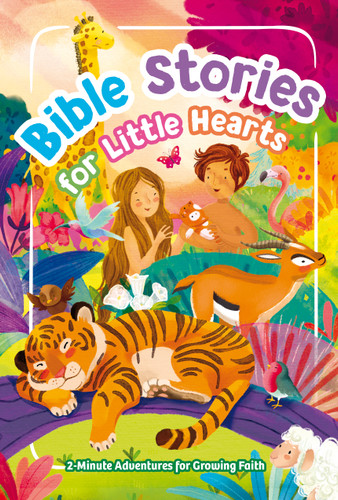 Bible Stories for Little Hearts: 2-Minute Adventures for Growing Faith book cover by Jacob Vium-Olesen