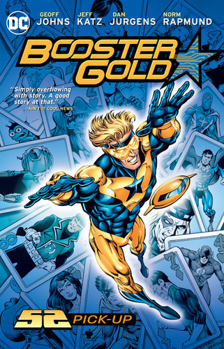 Booster Gold: 52 Pick-Up (New Edition) book cover by Geoff Johns, Jeff Katz