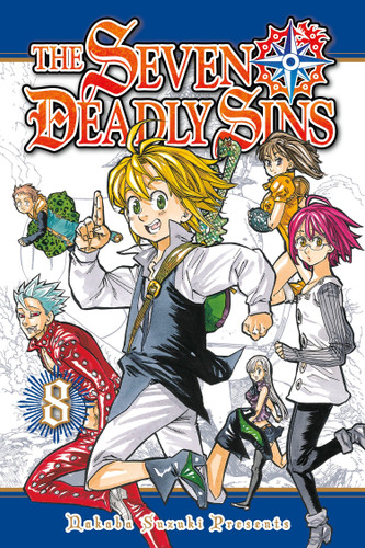The Seven Deadly Sins 8 (Seven Deadly Sins, The) book cover by Nakaba Suzuki