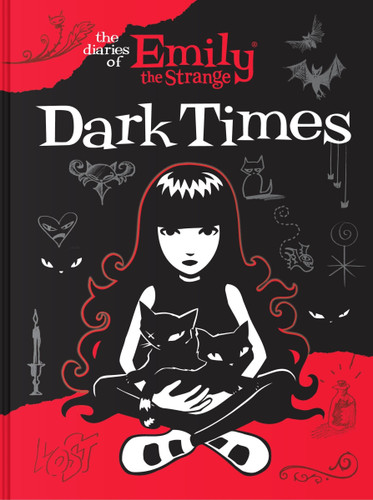 The Diaries of Emily the Strange: Dark Times (Emily the Strange #3) book cover by Rob Reger, Jessica Gruner