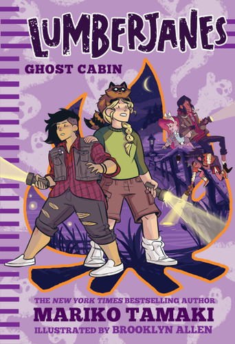 Lumberjanes: Ghost Cabin (Lumberjanes #4) (Lumberjanes) book cover by Mariko Tamaki