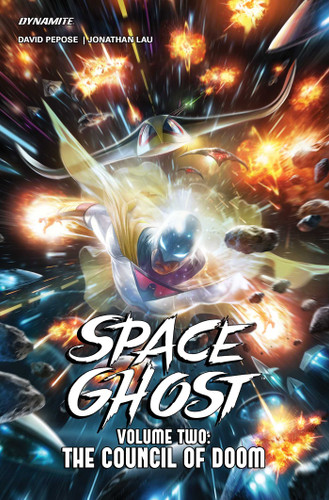 Space Ghost Vol. 2 (2024): Beware the Council of Doom book cover by David Pepose