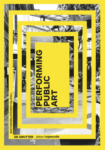 Performing Public Art book cover by 