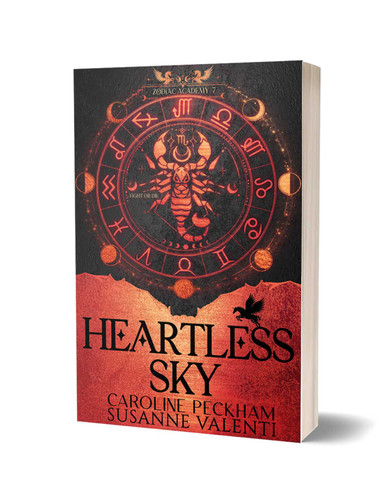 Zodiac Academy 7: Heartless Sky (Zodiac Academy) book cover by Susanne Valenti, Caroline Peckham