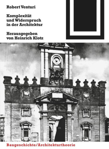 Komplexität und Widerspruch (Bauwelt Fundamente #50) book cover by Robert Venturi