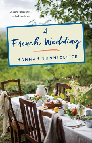 A French Wedding book cover by Hannah Tunnicliffe