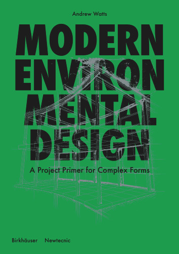 Modern Environmental Design: Case Studies in Sustainable Usage book cover by Andrew Watts