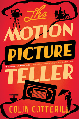 The Motion Picture Teller book cover by Colin Cotterill