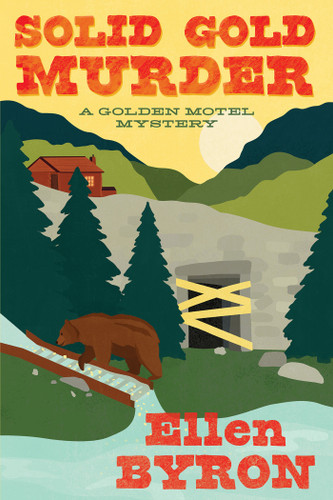 Solid Gold Murder (A Golden Motel Mystery) book cover by Ellen Byron