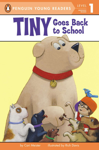 Tiny Goes Back to School (Tiny) book cover by Cari Meister