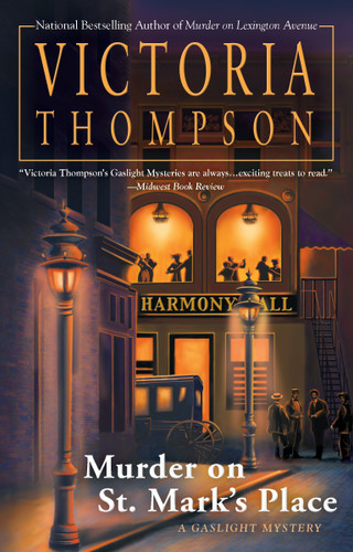 Murder on St. Mark's Place: A Gaslight Mystery (A Gaslight Mystery) book cover by Victoria Thompson