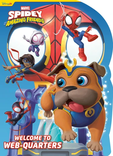 Spidey and His Amazing Friends: Welcome to WEB-Quarters (Marvel) book cover by 