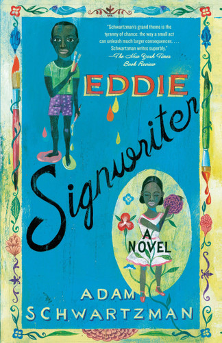 Eddie Signwriter: A Novel book cover by Adam Schwartzman