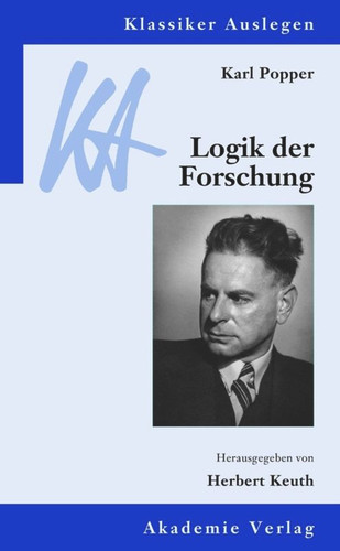 Karl Popper: Logik der Forschung book cover by 
