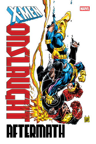 X-Men: Onslaught Aftermath Omnibus Adam Kubert Cover book cover by Scott Lobdell, Marvel Various