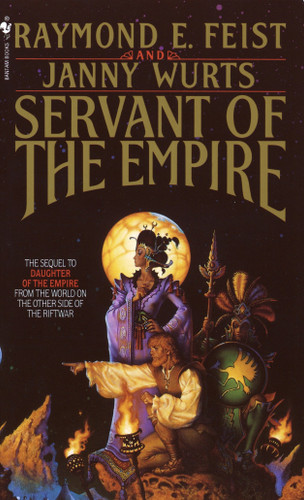 Servant of the Empire (Riftwar Cycle: The Empire Trilogy) book cover by Raymond E. Feist, Janny Wurts