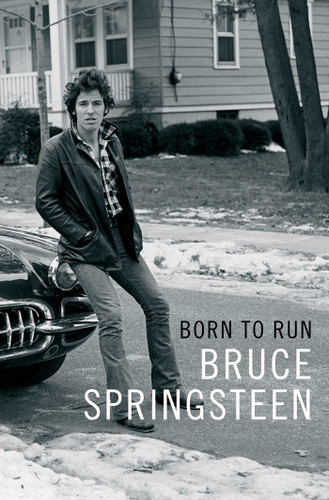 Born to Run book cover by Bruce Springsteen