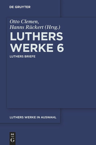 Luthers Briefe book cover by 