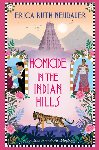 Homicide in the Indian Hills (A Jane Wunderly Mystery) book cover by Erica Ruth Neubauer