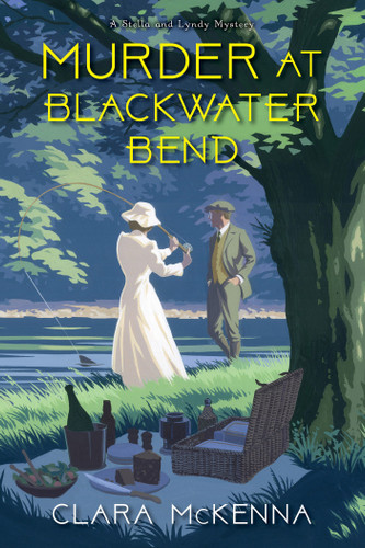 Murder at Blackwater Bend (A Stella and Lyndy Mystery) book cover by Clara McKenna