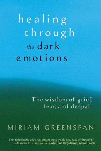 Healing through the Dark Emotions: The Wisdom of Grief, Fear, and Despair book cover by Miriam Greenspan