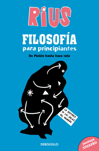 Filosofía para principiantes. De Platón hasta hace rato (Edición especial) / Phi losophy for Beginners (Special Edition) (COLECCIÓN RIUS) book cover by RIUS