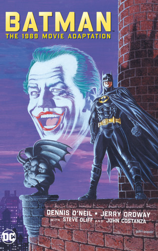 Batman: The 1989 Movie Adaptation book cover by Dennis O'Neil