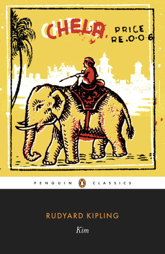 Kim book cover by Rudyard Kipling