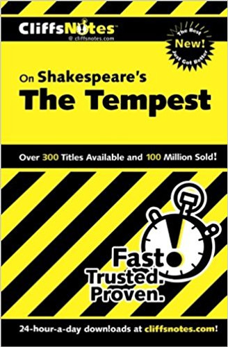Shakespeare's The Tempest (Cliffs Notes) Cover