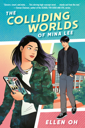The Colliding Worlds of Mina Lee (A Colliding Worlds Book) book cover by Ellen Oh
