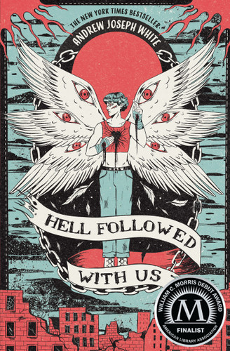 Hell Followed with Us book cover by Andrew Joseph White