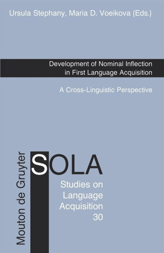Development of Nominal Inflection in First Language Acquisition: A Cross-Linguistic Perspective book cover by 