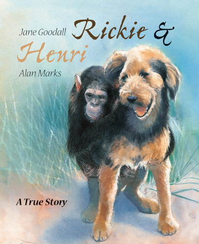 Rickie & Henri: A True Story book cover by Jane Goodall