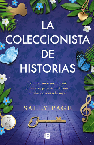 La coleccionista de historias / The Keeper of Stories book cover by Sally Page