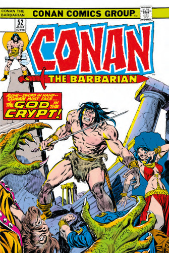 Conan The Barbarian: The Original Comics Omnibus Vol.3 (CONAN THE BARBARIAN OMNIBUS) book cover by Roy Thomas