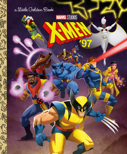 Marvel Studios' X-Men '97 Little Golden Book (Marvel) (Little Golden Book) book cover by Arie Kaplan